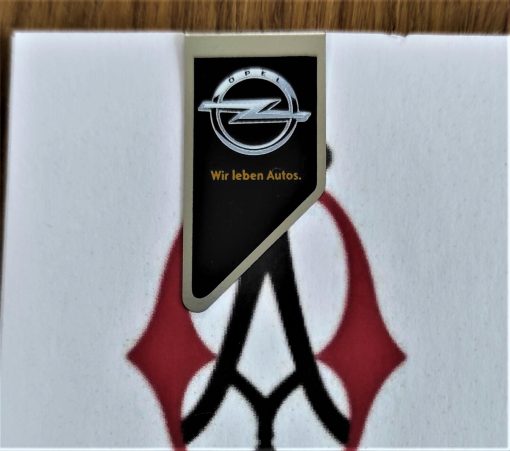 Heftklammer Opel Büroklammer Sammler Werbeartikel Clip Markclip Neu Original