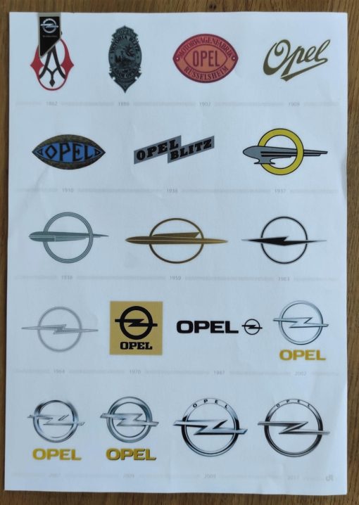 Heftklammer Opel Büroklammer Sammler Werbeartikel Clip Markclip Neu Original