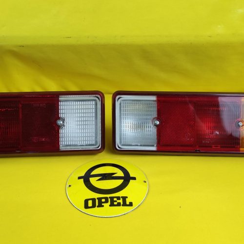 Rücklicht Opel Kadett C Coupe Aero Limousine Gehäuse Glas Paar Gebraucht Original