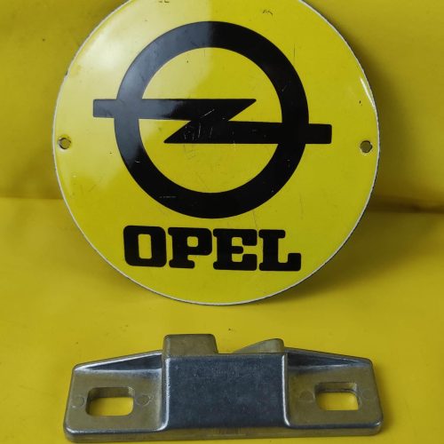 Anschlag Heckklappe Opel Kadett D Befestigungsplatte Kofferdeckel Neu Original