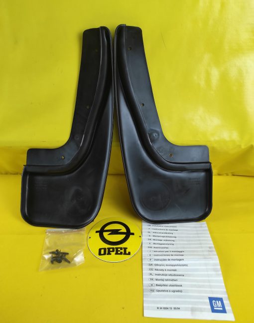 Schmutzfänger Opel Astra F Schrägheck Spritzschutz hinten mud flaps Neu Original