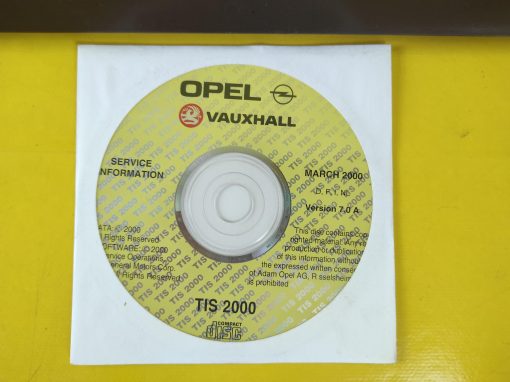 Konvolut Opel CD Technische Information TIS Tech Info Ausgabe März 2000