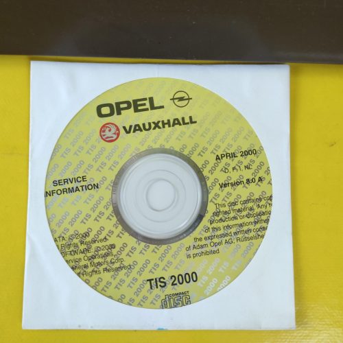 Konvolut Opel CD Technische Information TIS Tech Info Ausgabe April 2000