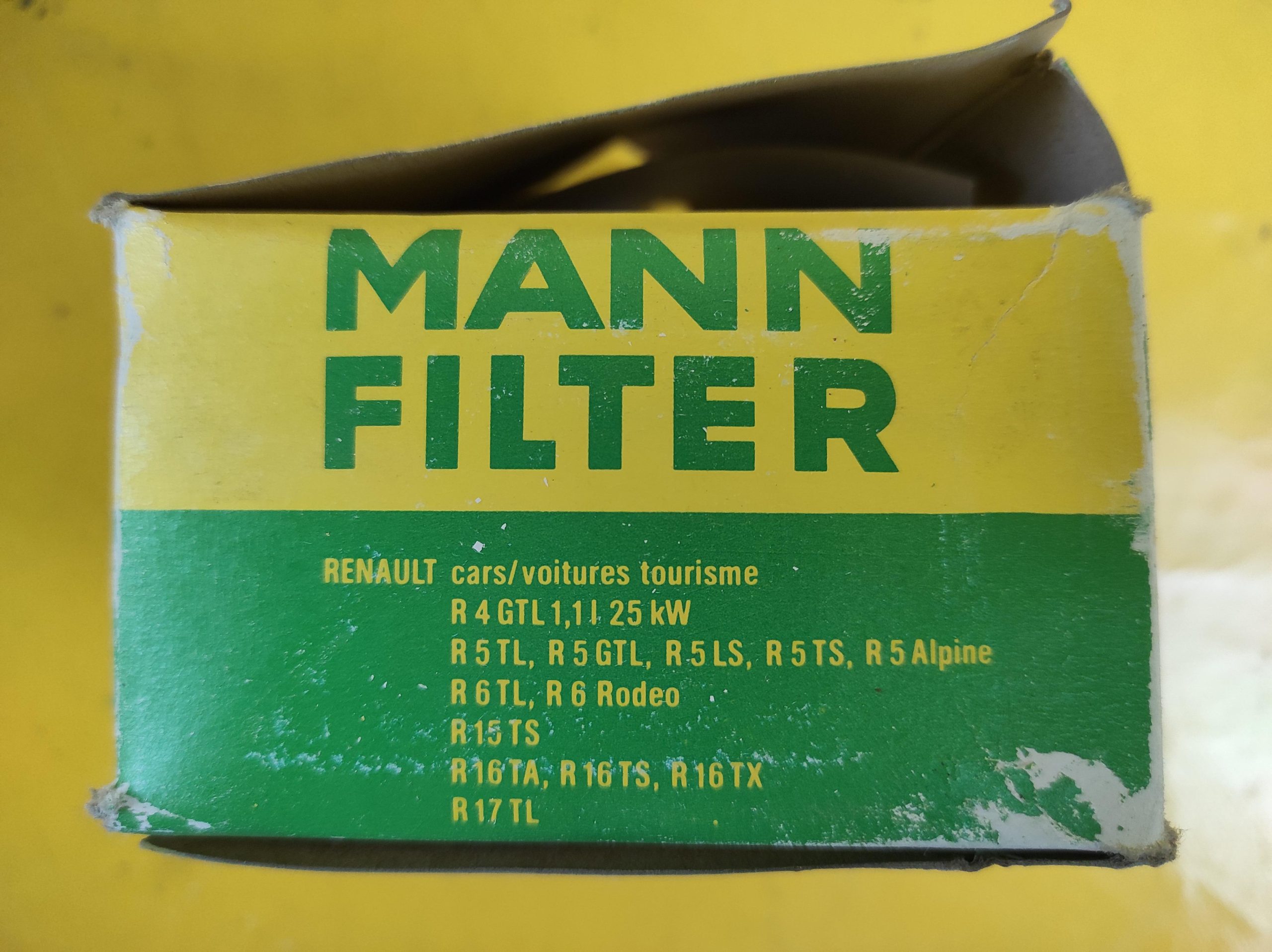 MANN-FILTER Ölfilter für OPEL, RENAULT, LANCIA