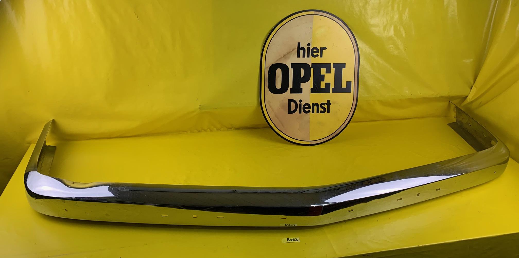 Opel Monza Senator A Stoßstange Chrom vorne Bumper Stoßfänger NEU + ORIGINAL  – OpelShop