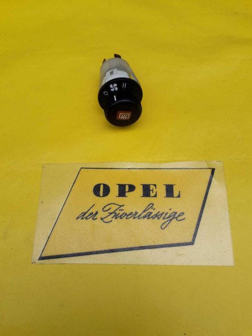 NEU + ORIGINAL Opel Kadett E Ascona C Schalter Heckscheibenheizung Gebläse