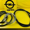 Opel Kadett B Coupe F Front + Heckscheibendichtung + Chromzierleiste Satz