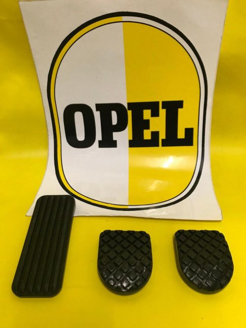 NEU Satz Pedalgummi Opel Kadett B Olympia A GT Gaspedal Bremse Kupplung Gummi SET