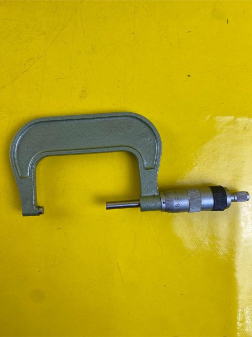 Messschraube Universal aus Werkstattauflösung Mikrometerschraube NOS Oldtimer Werkzeug Messgerät Bügelmessschraube
