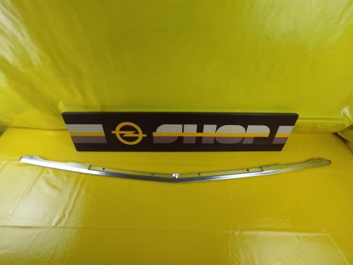 Zierstab Opel Manta B Leiste Motorhaube chrom Frontblech 9287847 Gebraucht Original
