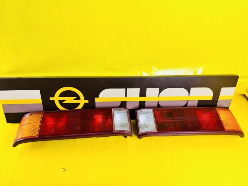 1 Paar Rücklichter Opel Rekord E Heckleuchte rechts/links mit rotem Rand Neu Original