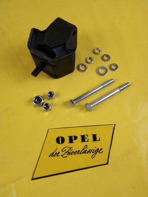NEU Motorhalter Opel Kadett B Olympia A Coupe 1,1 1,2 Motorbock inkl Schrauben