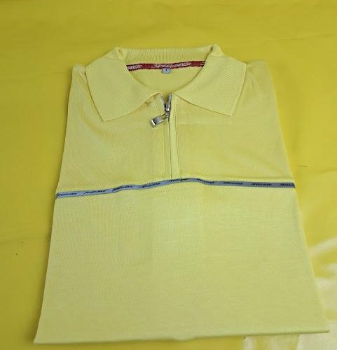 Opel Speedster Collection Polo Shirt T-Shirt Größe L limone mit Reißverschluss Original