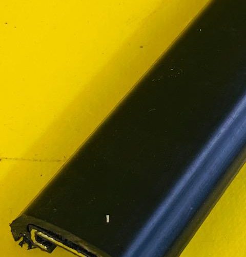 Stoßleiste Mitte für Stoßstange mit Hörnern Opel Kadett C NEU+ORIG