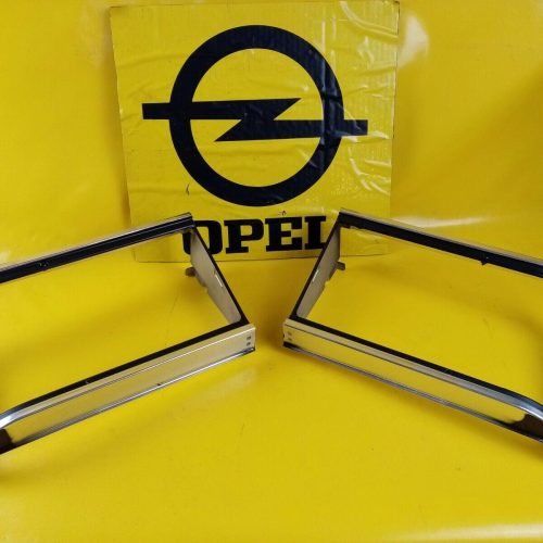 NEU + ORIGINAL Opel Kapitän Admiral B Paar Rahmen Scheinwerfer Blenden