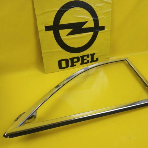 ORIG Opel Olympia Rekord P2 Coupe Scheibe Chrom Ausstellfenster hinten rechts