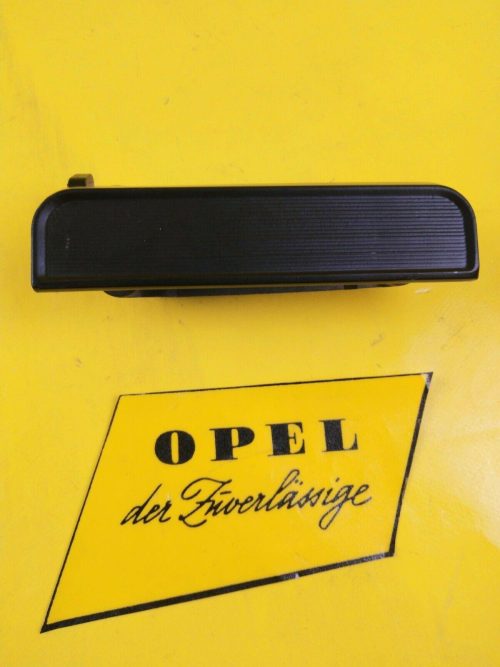 NEU Türgriff schwarz links Opel Kadett C geriffelt Tür Griff door handle black