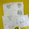 ORIGINAL OPEL V6 Motor 2,5 L,Broschüre + Werksfotos, Vectra A, Calibra, Omega B
