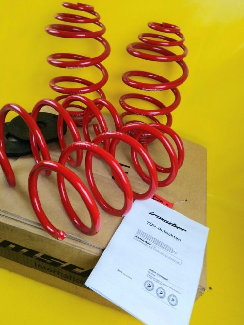 NEU IRMSCHER Opel Astra H Satz Federn vorne + hinten Tieferlegungsfeder Feder