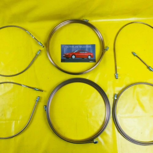 NEU XXL KOMPLETTSATZ Kunifer Bremsleitung Opel Calibra mit ABS Bremsleitungen