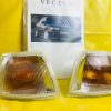NEU Set weiße Blinker Opel Vectra A rechts + links Klar Satz weiß weiss vorne