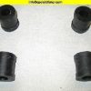 NEU Opel Ascona A + Manta A Stabigummi Stabilisator Hinterachse Stabi Gummis Satz