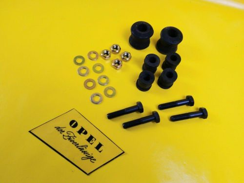 Opel GT 1,1 + 1,9 Olympia A Satz Stabilager Hinterachse Panhardstab Schrauben