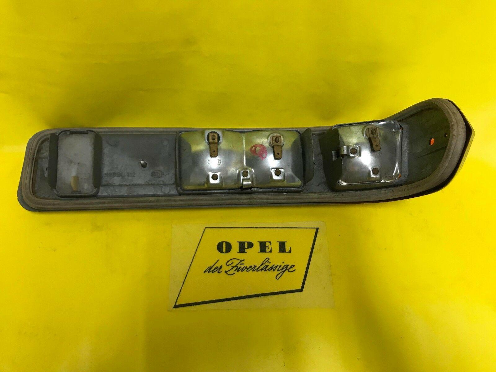 NEU + ORIGINAL Opel Rekord A Coupe Limousine 4 + 6 Zylinder Rücklicht ...