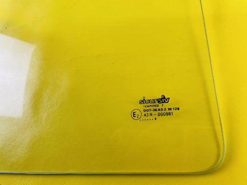 NEU + ORIGINAL Opel Rekord E Scheibe hinten links Tür Türscheibe