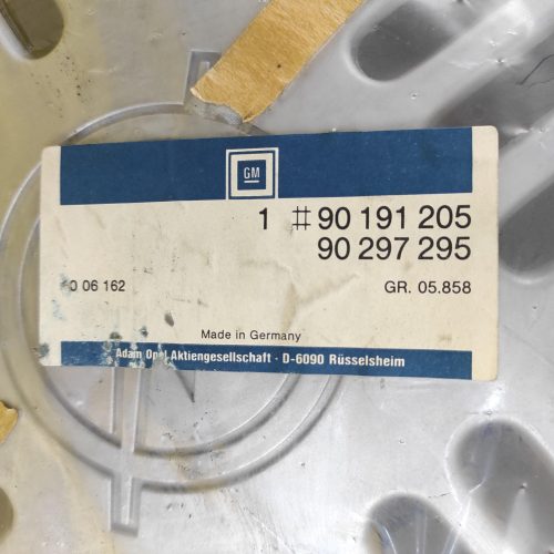 Radkappe Opel Kadett E GLS für 5,5J x 13 Zoll Hubcap Neu Original