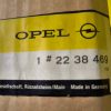 Armlehne Opel Commodore A Limousine Coupe Armpolster rechts schwarz Chromleiste GM Neu Original