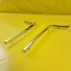 Paar Zierleiste Chrom Heckblech Rückwand Opel Rekord C Caravan Original Neu