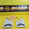 Schmutzfänger hinten weiß Opel Kadett C Spritzschutz mud flaps Original Neu