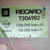 Heizmatte Opel Insignia A Sitzheizung Recaro Sportsitze Vordersitz GM Neu Original