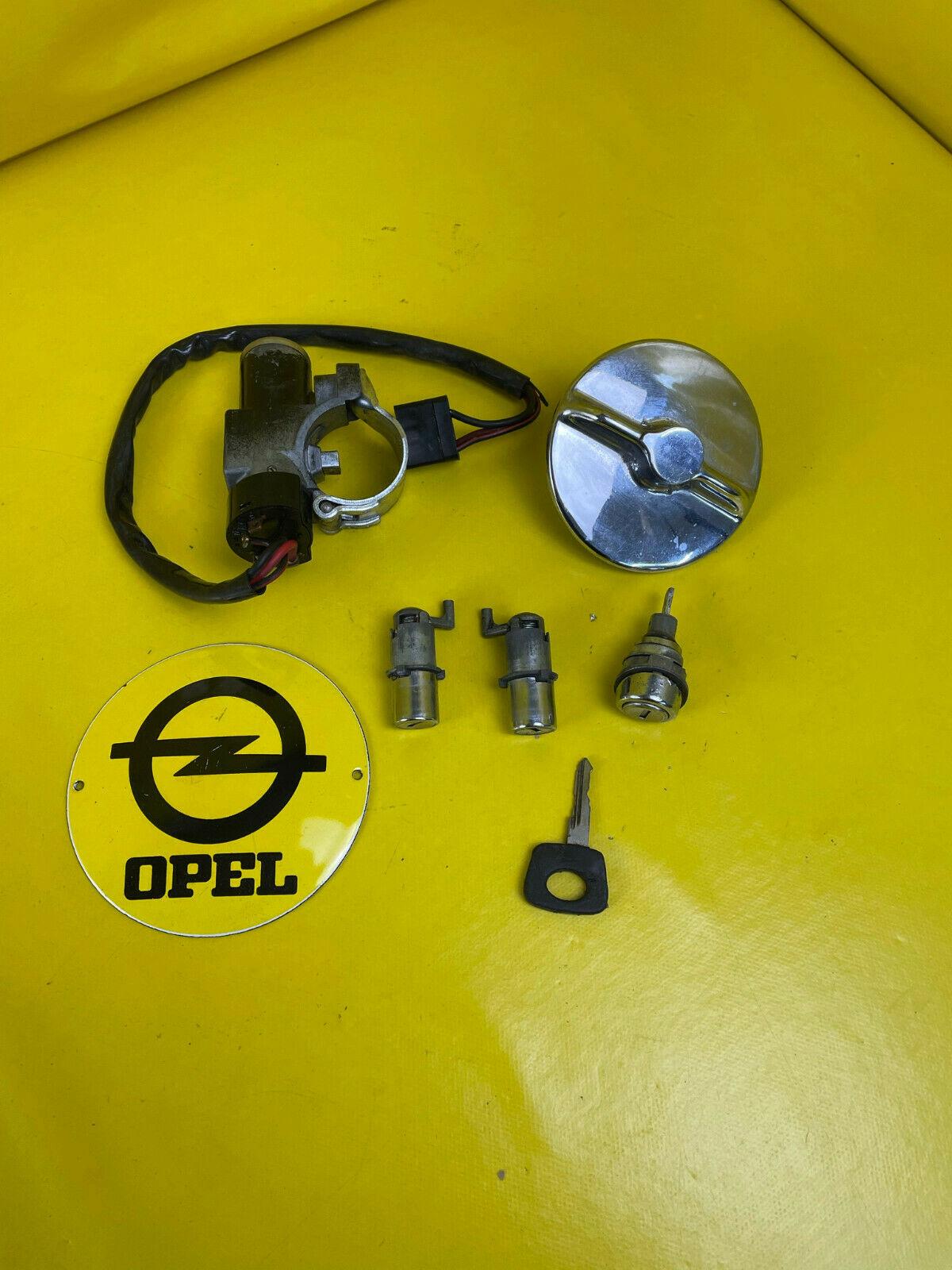 ORIGINAL Opel Ascona Manta A Schließsatz Zündschloß Tank Türen ...
