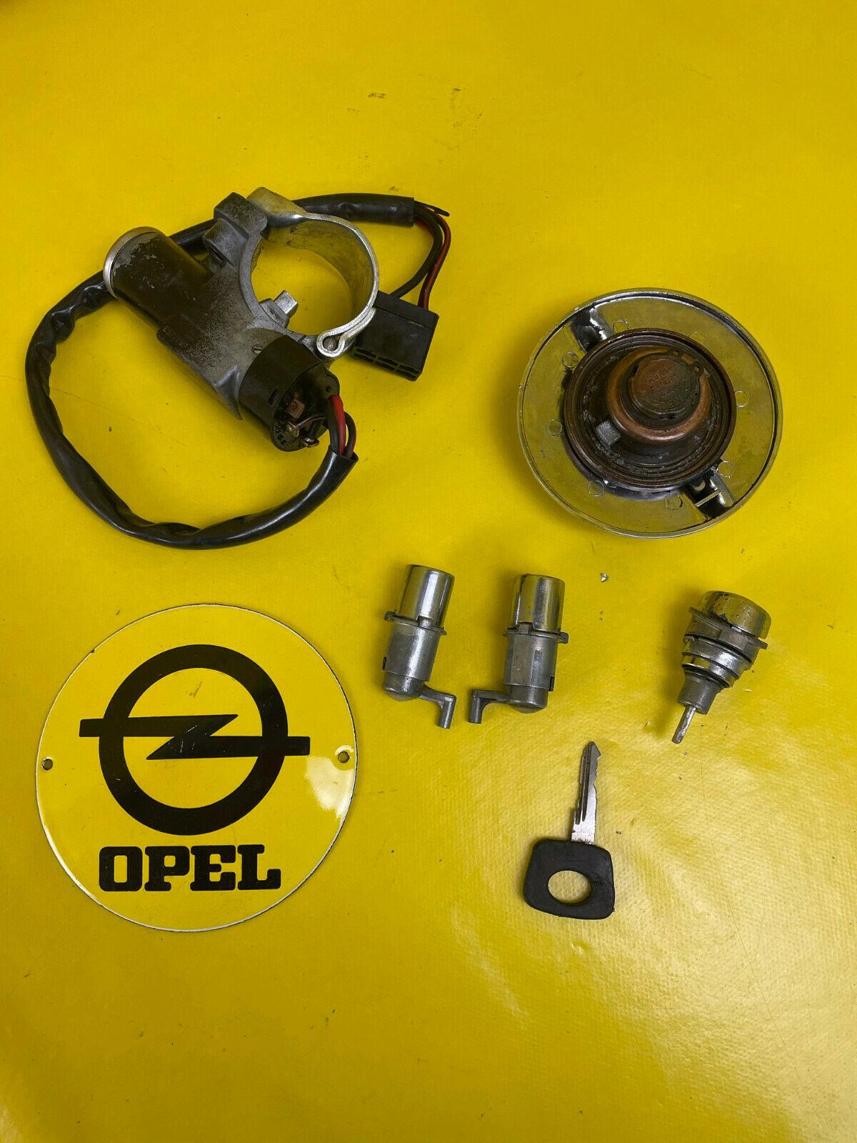 ORIGINAL Opel Ascona Manta A Schließsatz Zündschloß Tank Türen ...