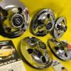 ORIGINAL OPEL Satz Radkappen GT 1,9 A/L Radnabenkappen Chrom Radkappe GEBRAUCHT
