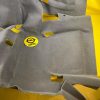 NEU + ORIGINAL Opel Astra F Stufenheck Teppich Boden grau hinten