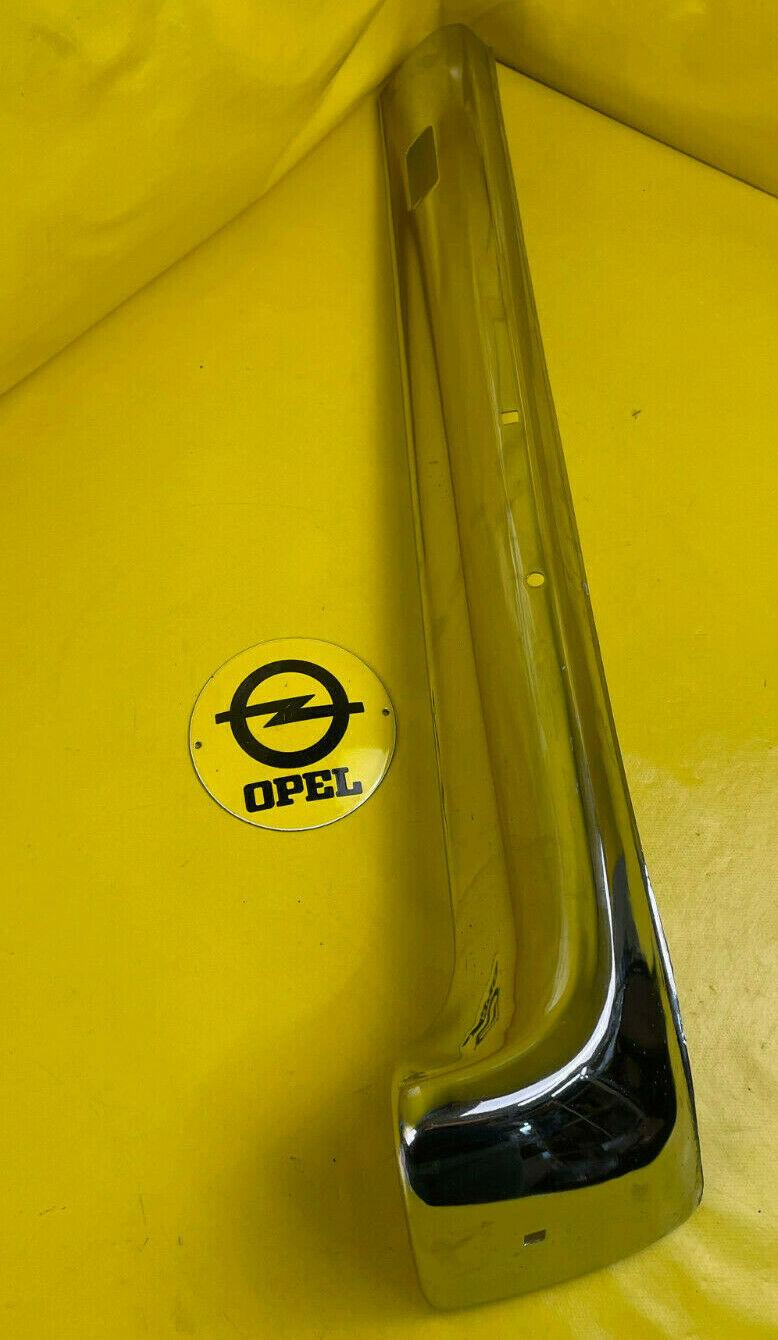 ID_19870_orig.jpg NEU + ORIGINAL Opel Rekord C Commodore A Stoßstange hinten links Hälfte Chrom
