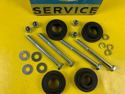 NEU OPEL OLYMPIA REKORD P1 P2 Satz Vorderachse Puffer + Schrauben Karosserie