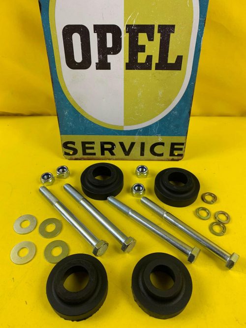 NEU OPEL OLYMPIA REKORD P1 P2 Satz Vorderachse Puffer + Schrauben Karosserie