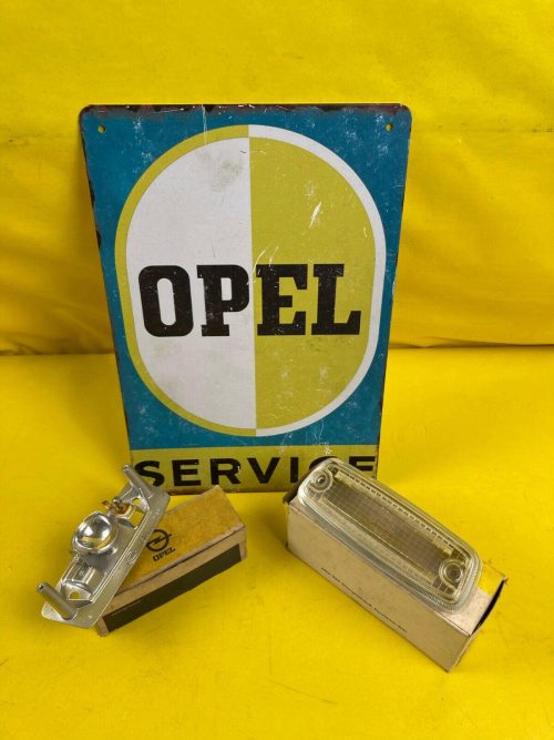 NEU + ORIGINAL Opel GT A L Beleuchtung Rückfahrscheinwerfer Glas Gehäuse Sockel