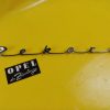NEU + ORIGINAL Opel Olympia Rekord '56 / '57 Schriftzug Kotflügel Chrom