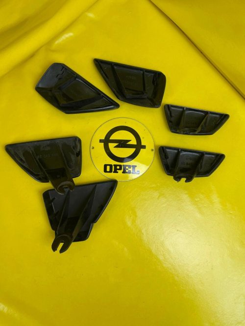 ORIGINAL Opel Rekord E Commodore C Satz Abdeckkappen Endstück Stoßstange Kappe