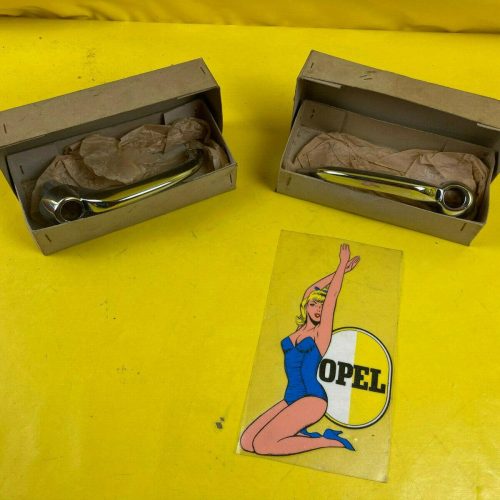 NEU + ORIGINAL Opel Kadett A Tür Griffe Chrom Coupe Caravan Limousine Paar 105