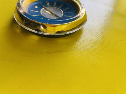 Opel Olympia Rekord P1 Emblem Lenkrad "Hupenknopf" Hupenring Lenksäule