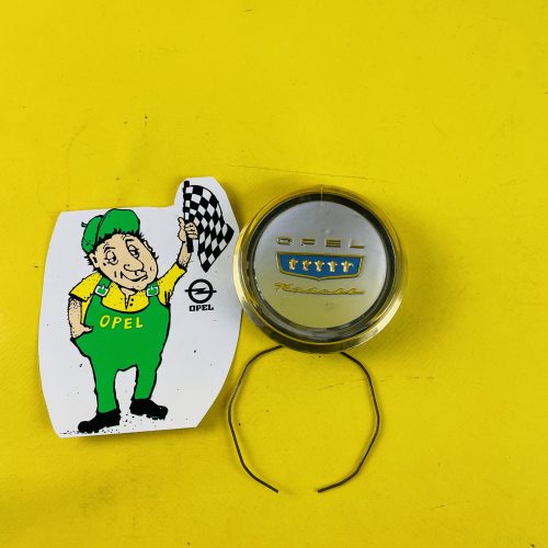 NEU + ORIGINAL Opel Kadett A Emblem Lenkrad Hupenknopf Limousine Coupe Haltefeder