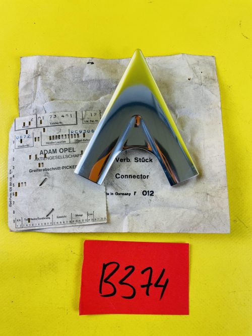 NEU + ORIGINAL Opel Rekord C Kombi Zierleiste Fenster Chrom Ecke Caravan