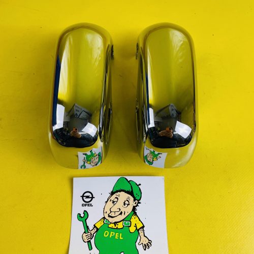 NEU + ORIGINAL Opel Olympia Rekord P2 Stoßstangenhörner Chrom hinten