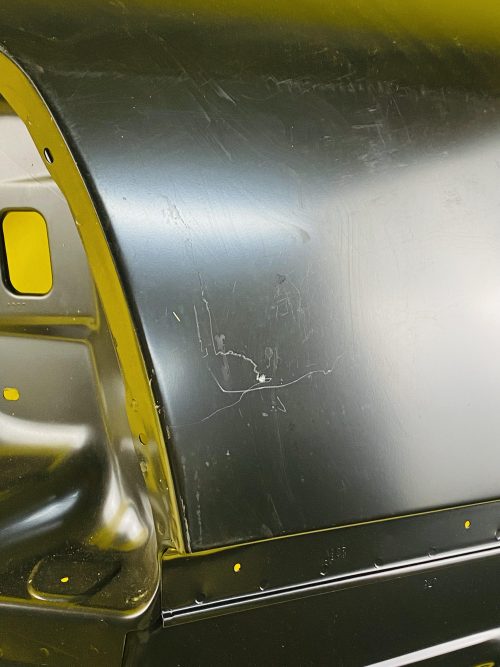 Neu+Original Opel Astra G Coupe Seitenwand Seitenteil Ausschnitt Reparaturblech
